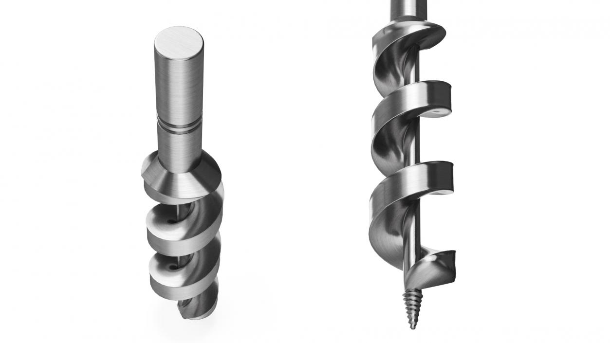 3D model Auger Drill Bit