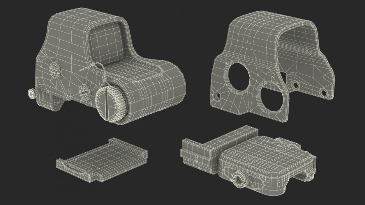 3D SIG XM7 Assault Rifle 2 model