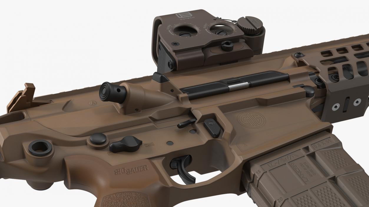 3D SIG XM7 Assault Rifle 2 model