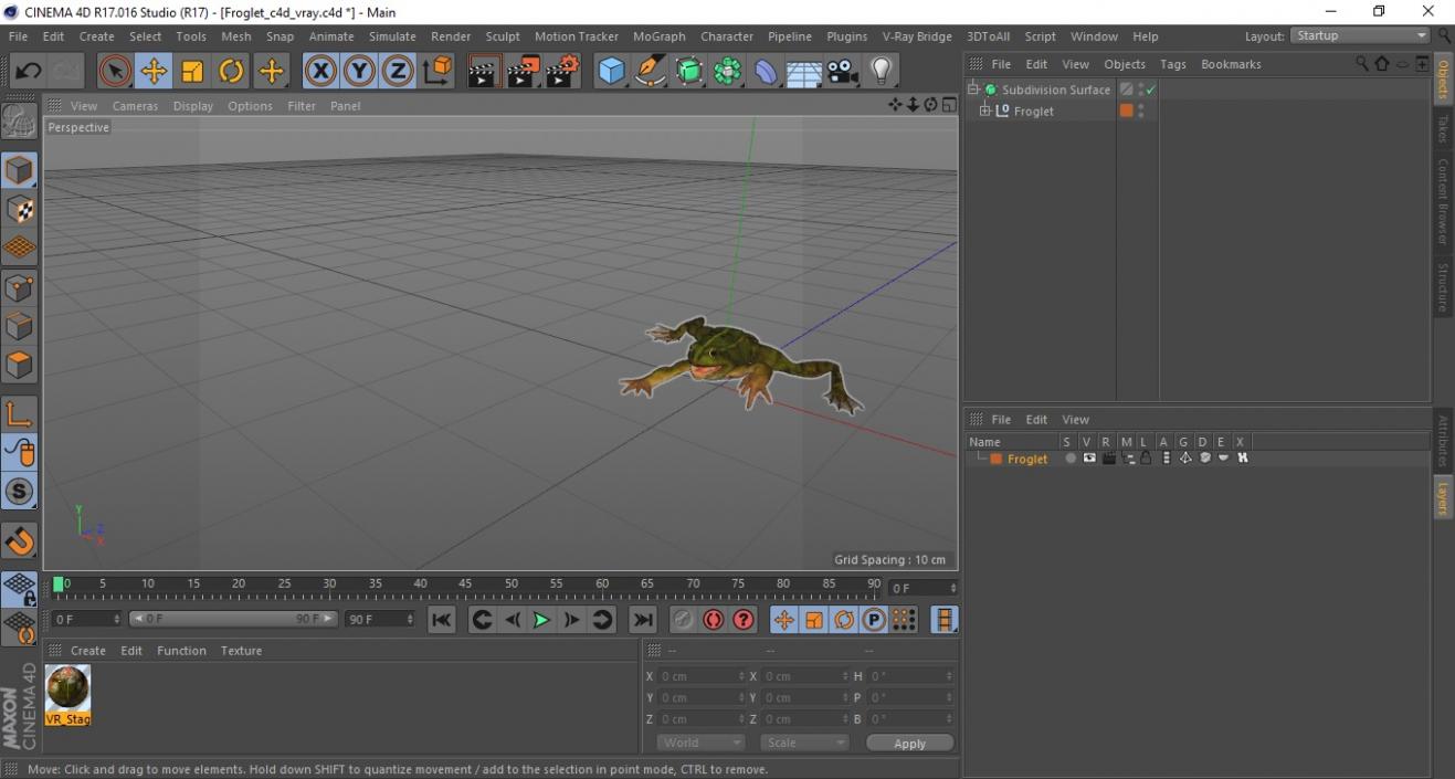 Froglet 3D model