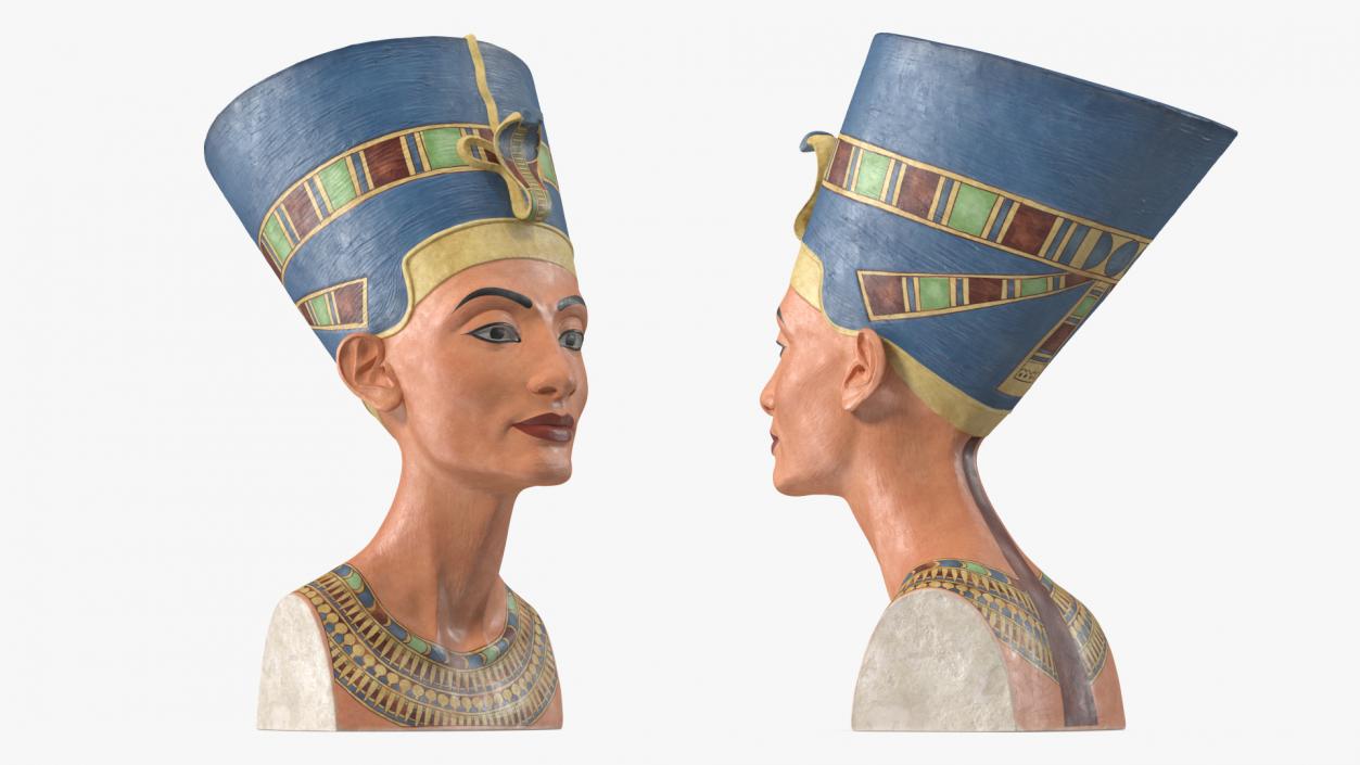 3D Pharaoh Heads Collection 2