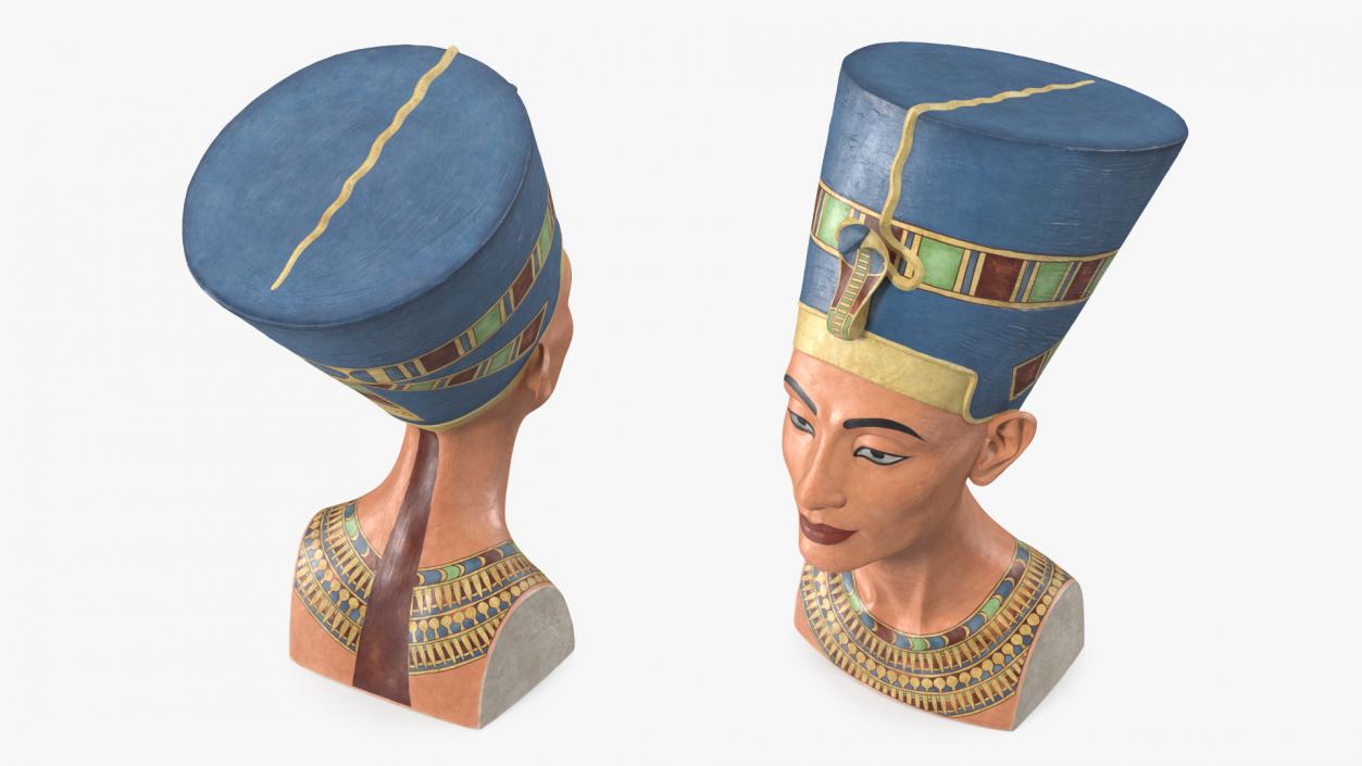 3D Pharaoh Heads Collection 2