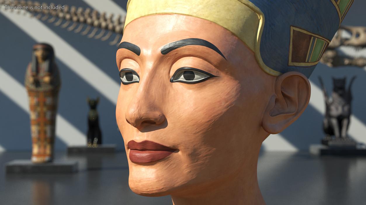 3D Pharaoh Heads Collection 2