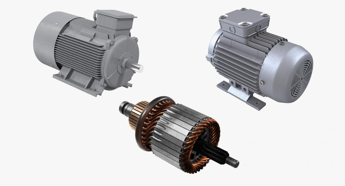 3D Electric Motors Collection 2 model