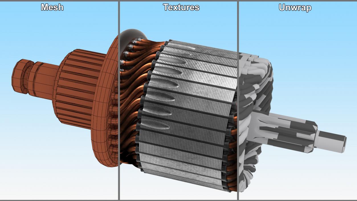 3D Electric Motors Collection 2 model