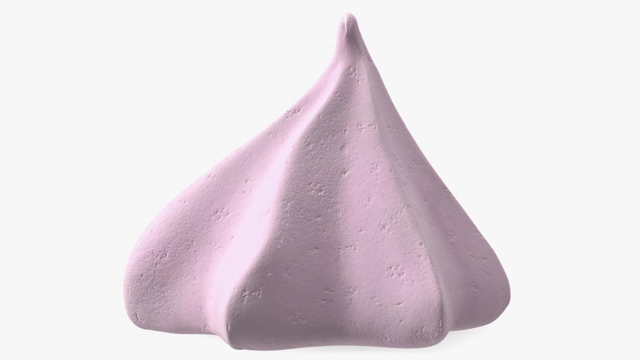 Small Cone Meringue Pink 3D model