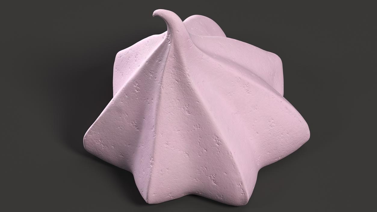 Small Cone Meringue Pink 3D model