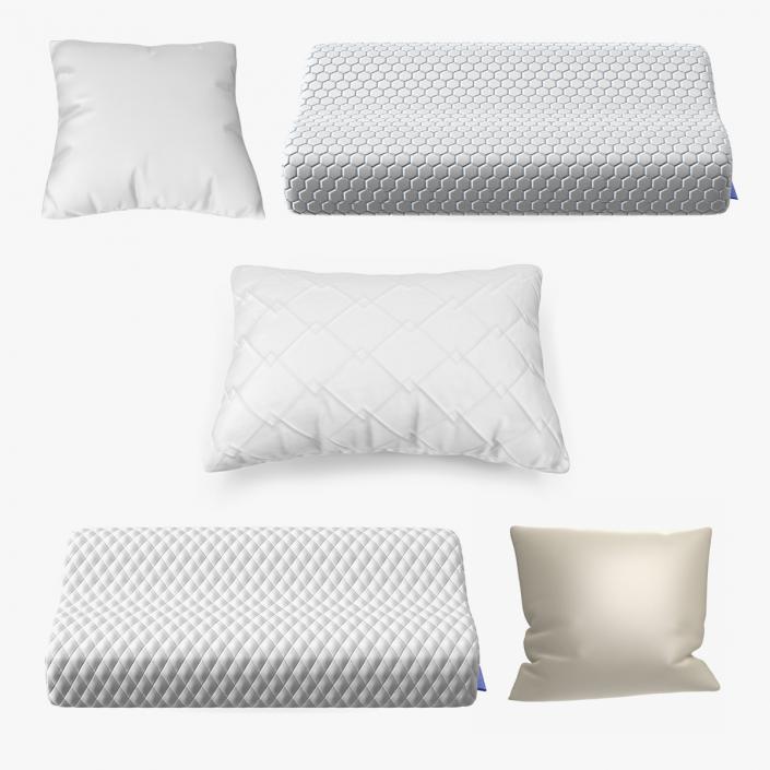 Sleeping Pillows Collection 4 3D model