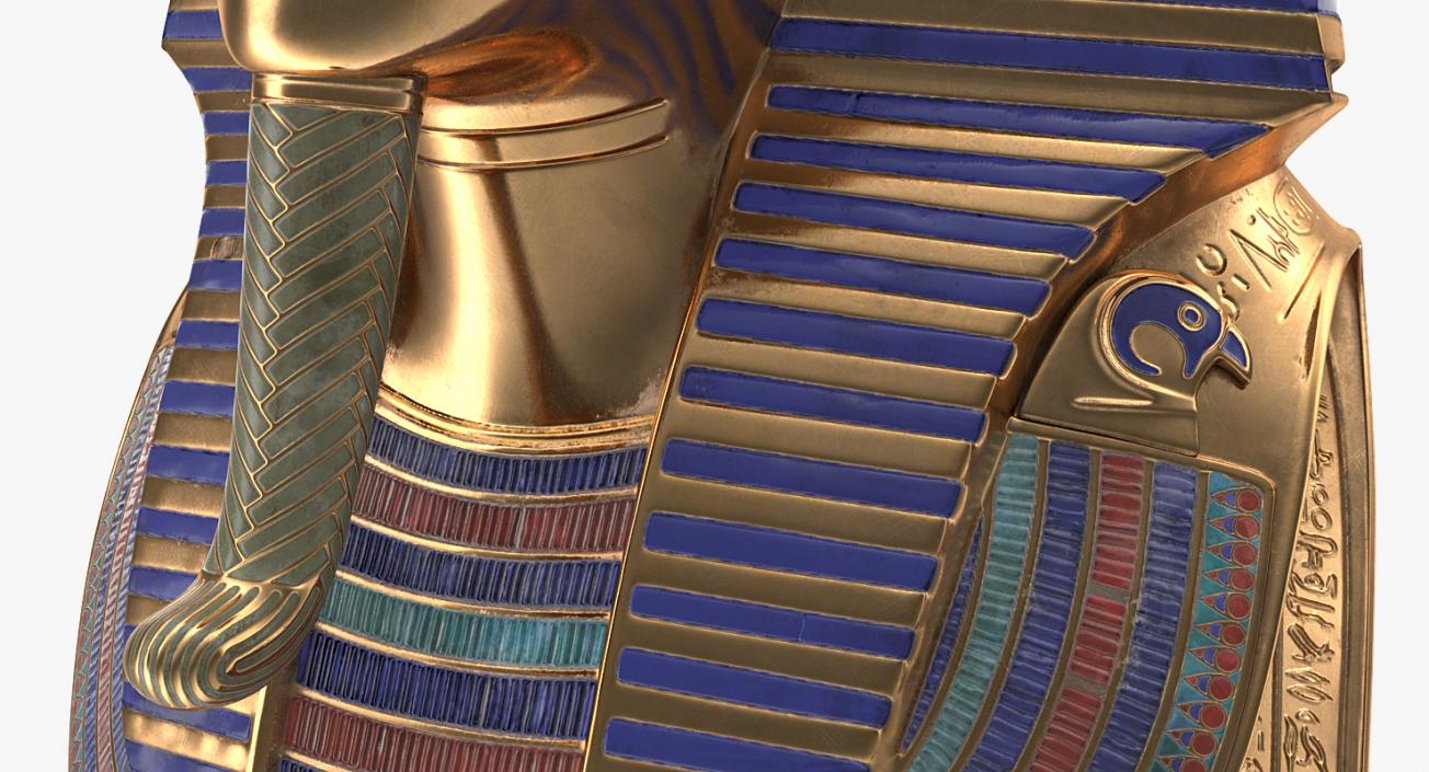 Mask of Tutankhamun 3D model