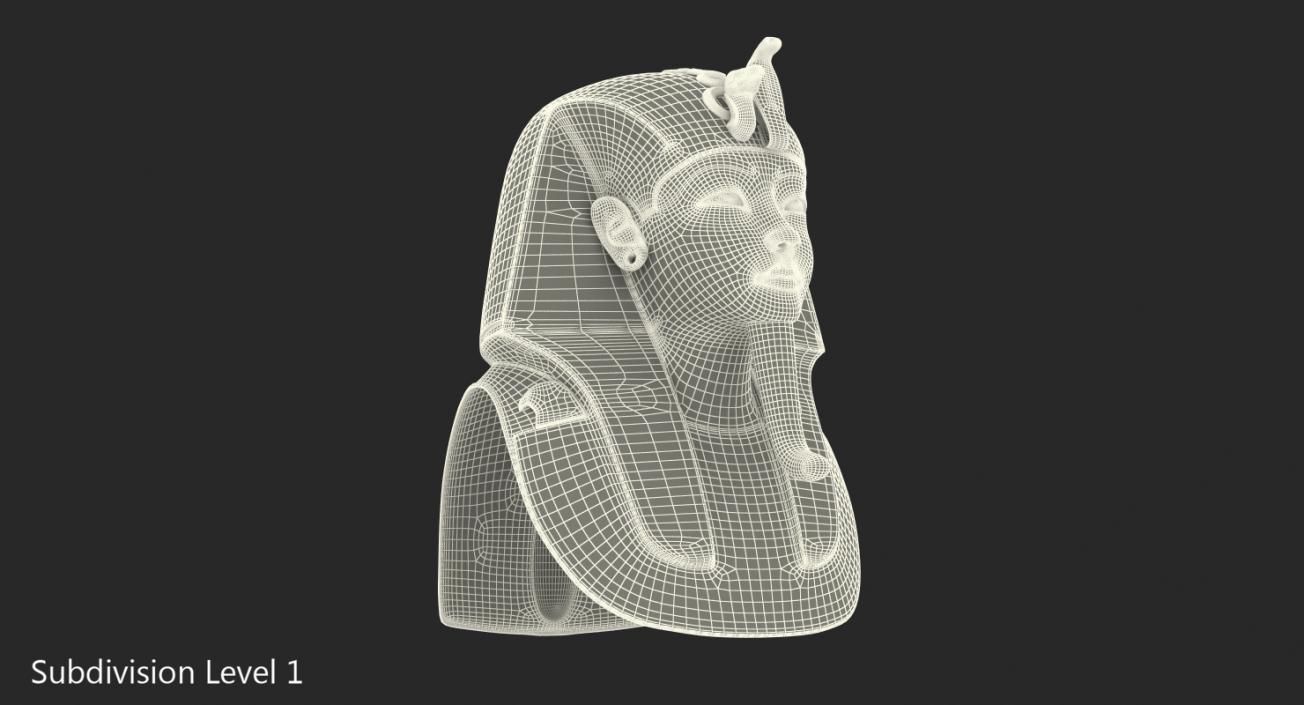 Mask of Tutankhamun 3D model