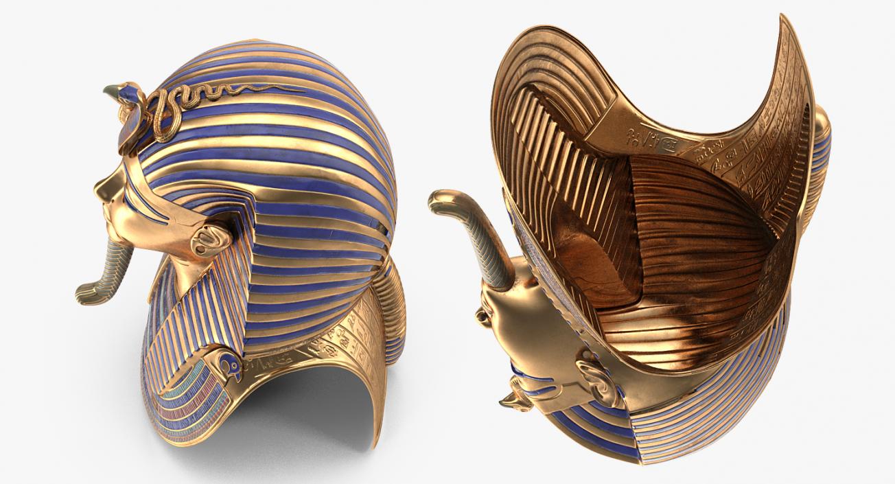 Mask of Tutankhamun 3D model