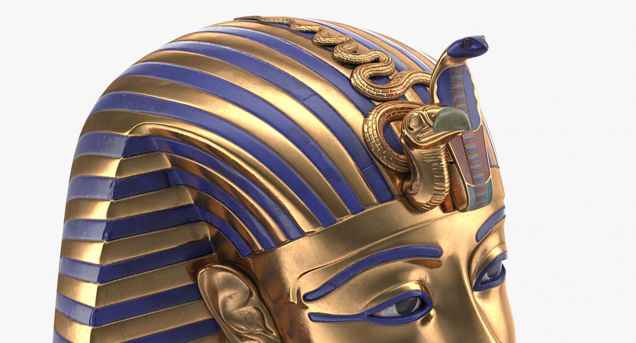 Mask of Tutankhamun 3D model