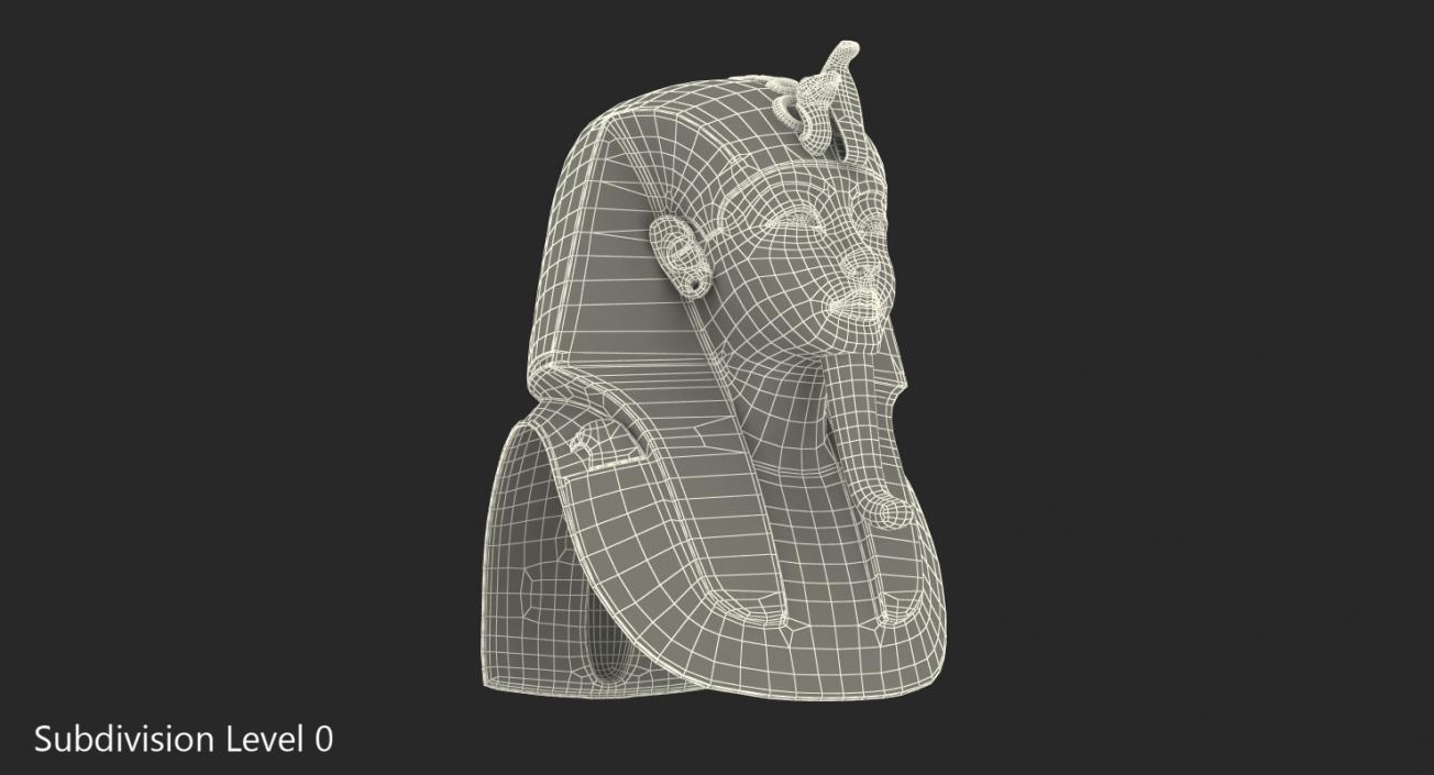 Mask of Tutankhamun 3D model