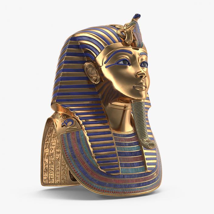 Mask of Tutankhamun 3D model