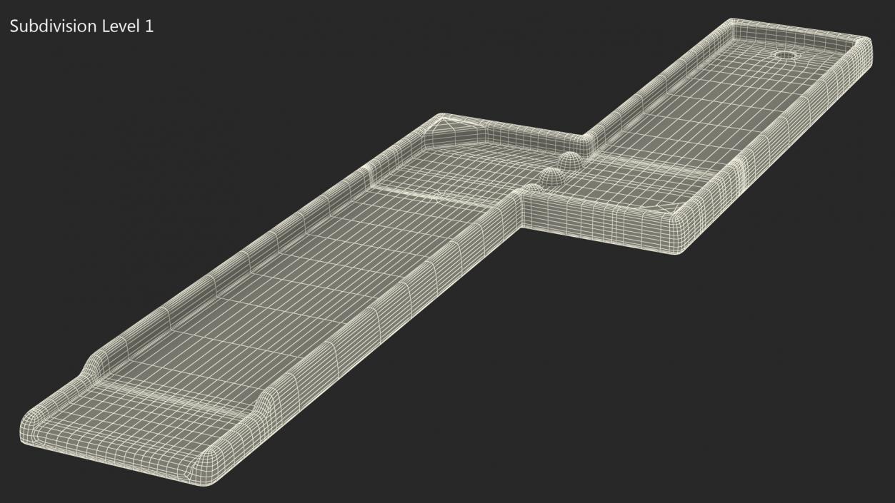 Minigolf 35 Portable Course Hole 3 3D model