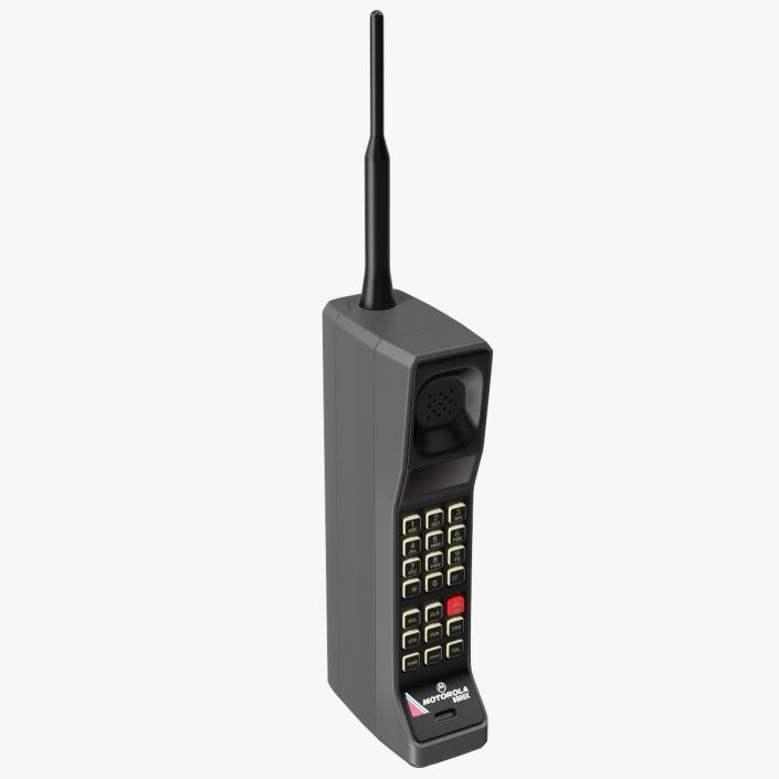 Motorola DynaTAC 8500X Cellular Phone 3D