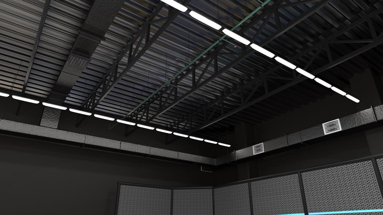 3D model Trampoline Room