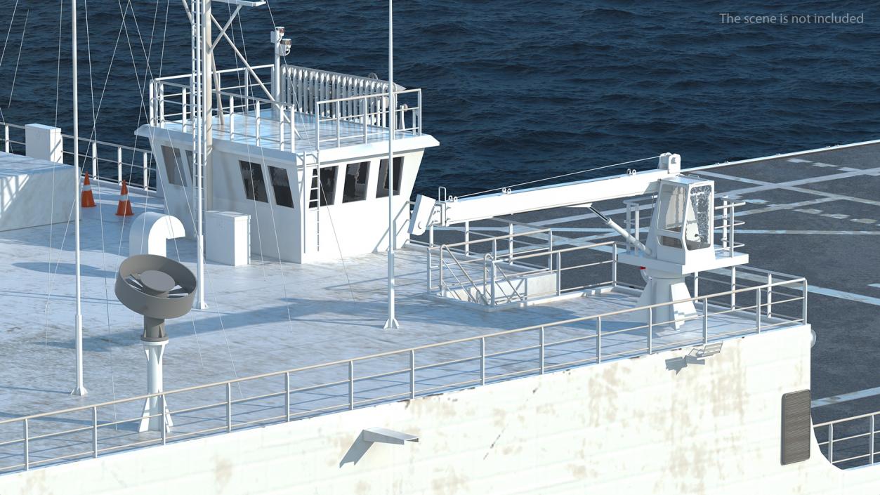 USNS Mercy T AH 19 Hospital Ship 3D