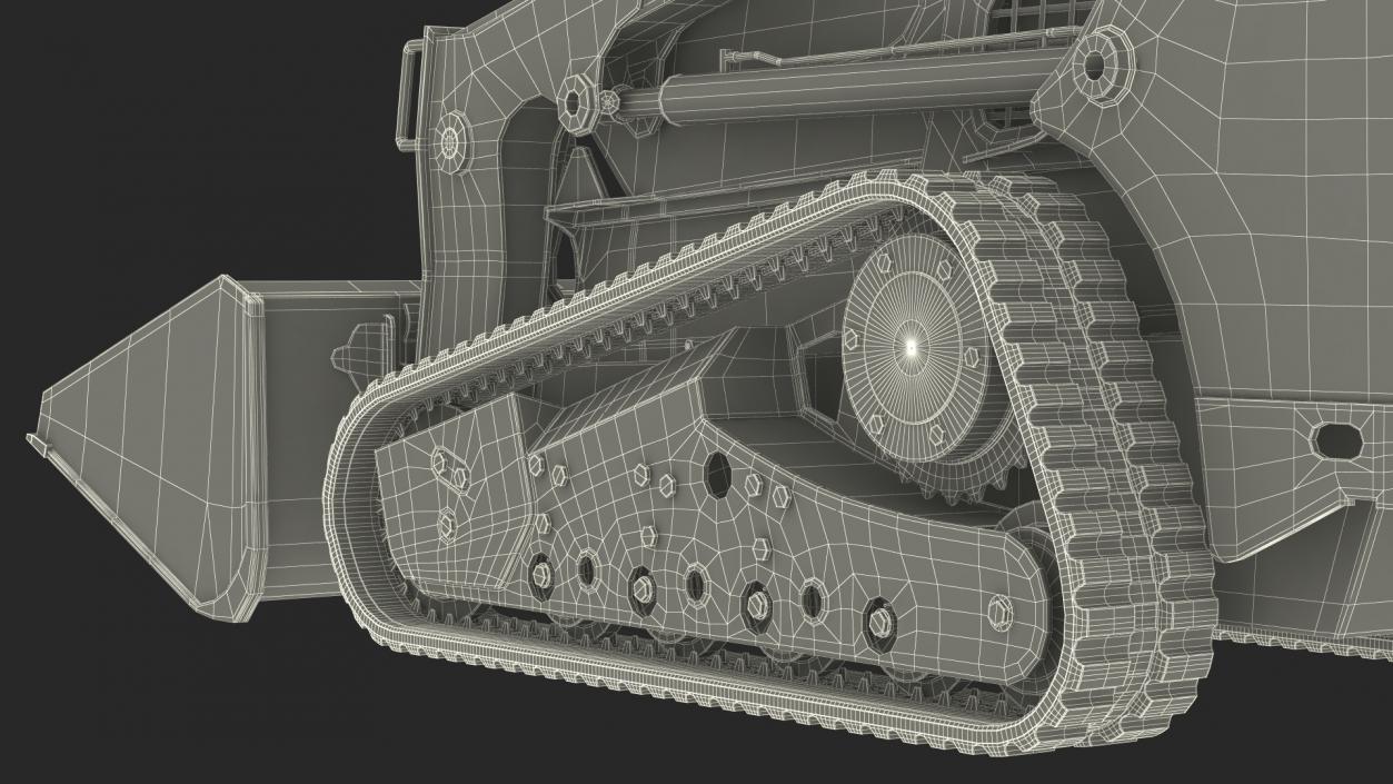 Skid Steer or Compact Track Loader 3D model