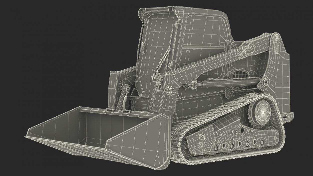 Skid Steer or Compact Track Loader 3D model