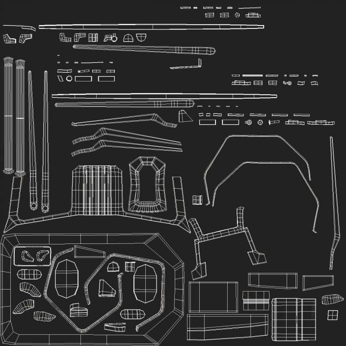 Skid Steer or Compact Track Loader 3D model