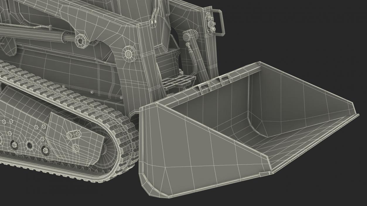 Skid Steer or Compact Track Loader 3D model