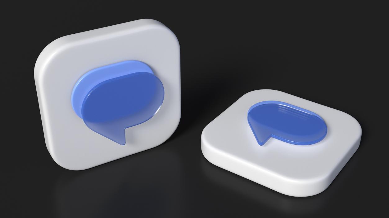 3D model Google Messages Icon