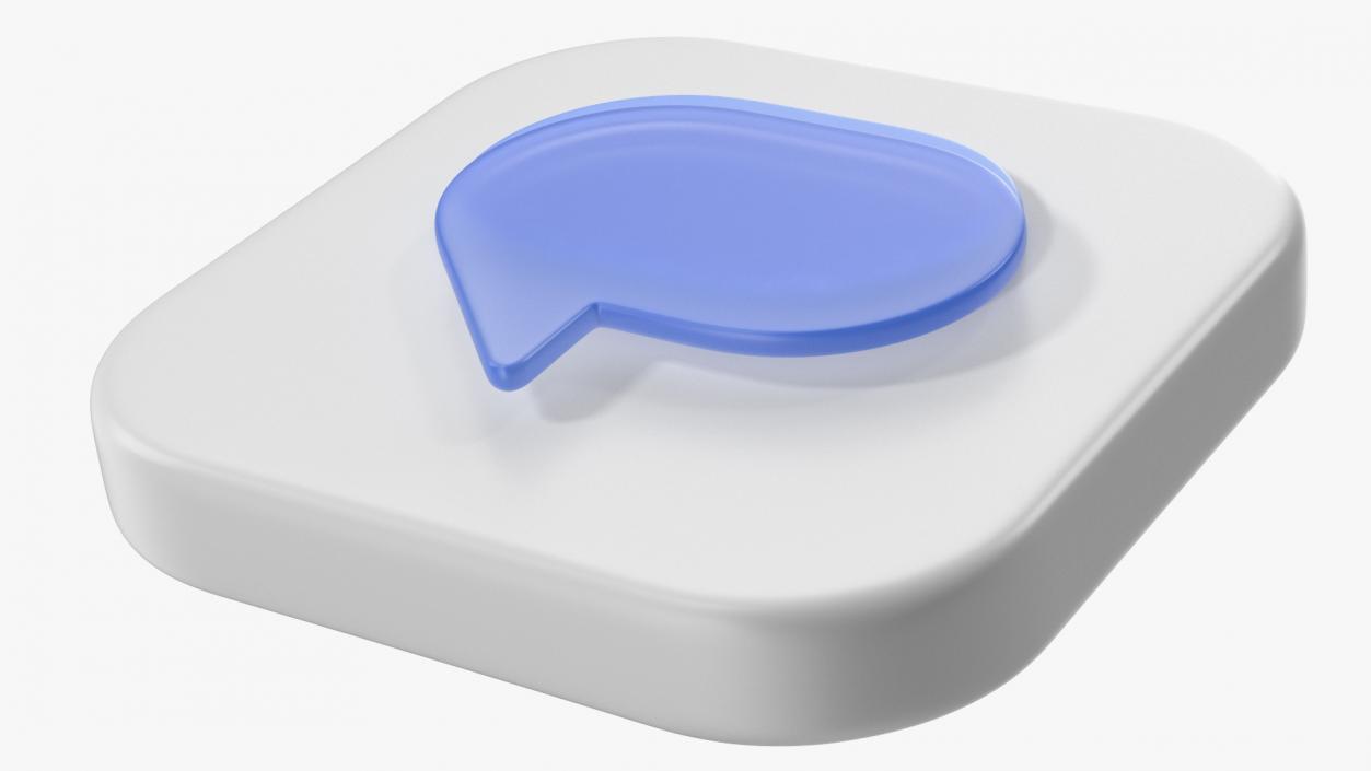 3D model Google Messages Icon