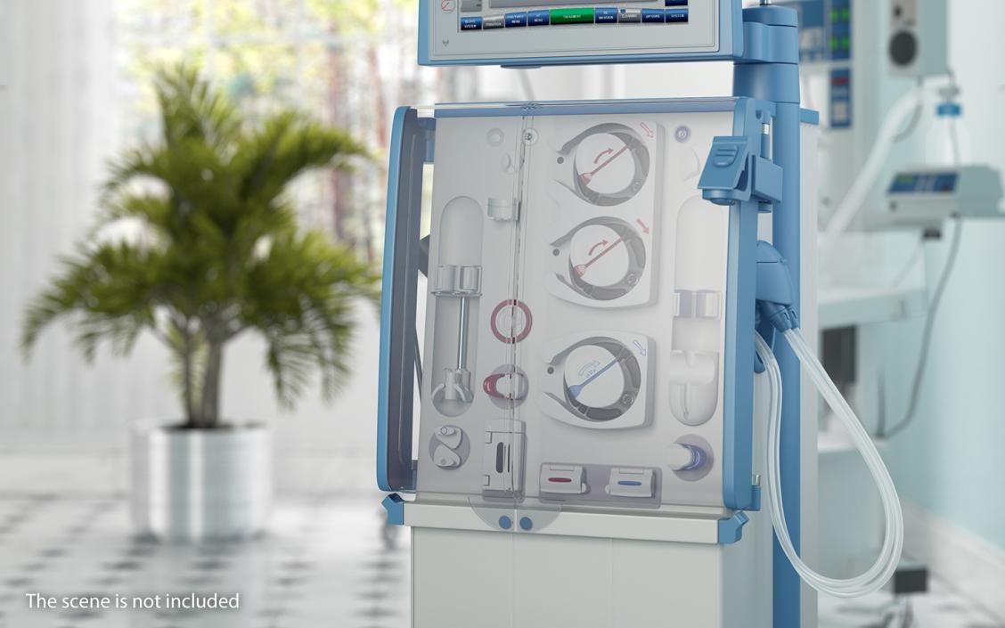 Dialysis Machine Generic 3D model