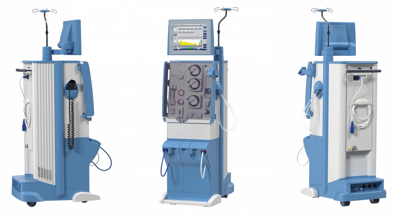 Dialysis Machine Generic 3D model