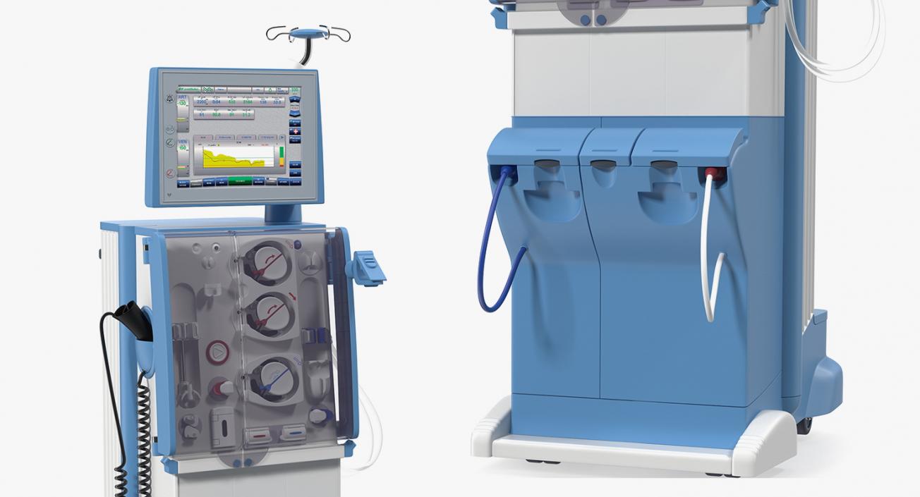 Dialysis Machine Generic 3D model