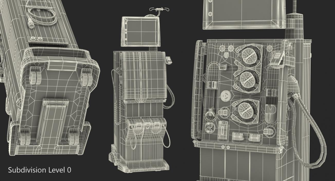 Dialysis Machine Generic 3D model