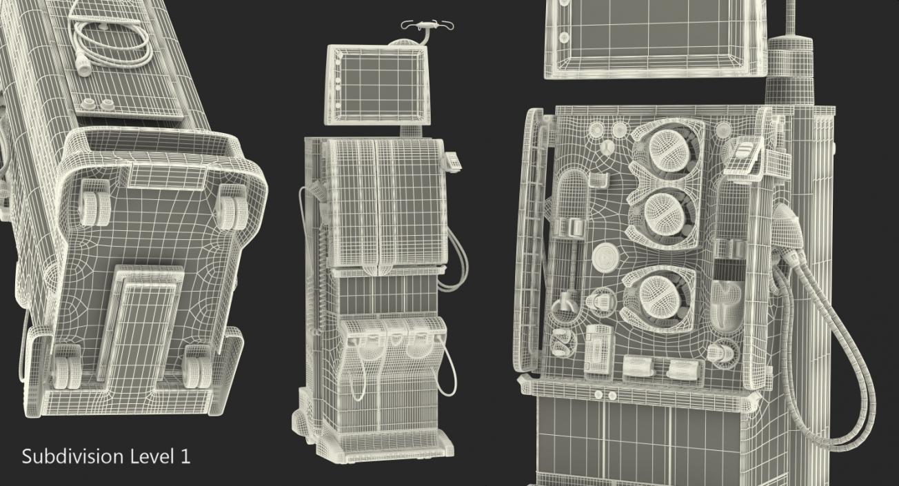 Dialysis Machine Generic 3D model