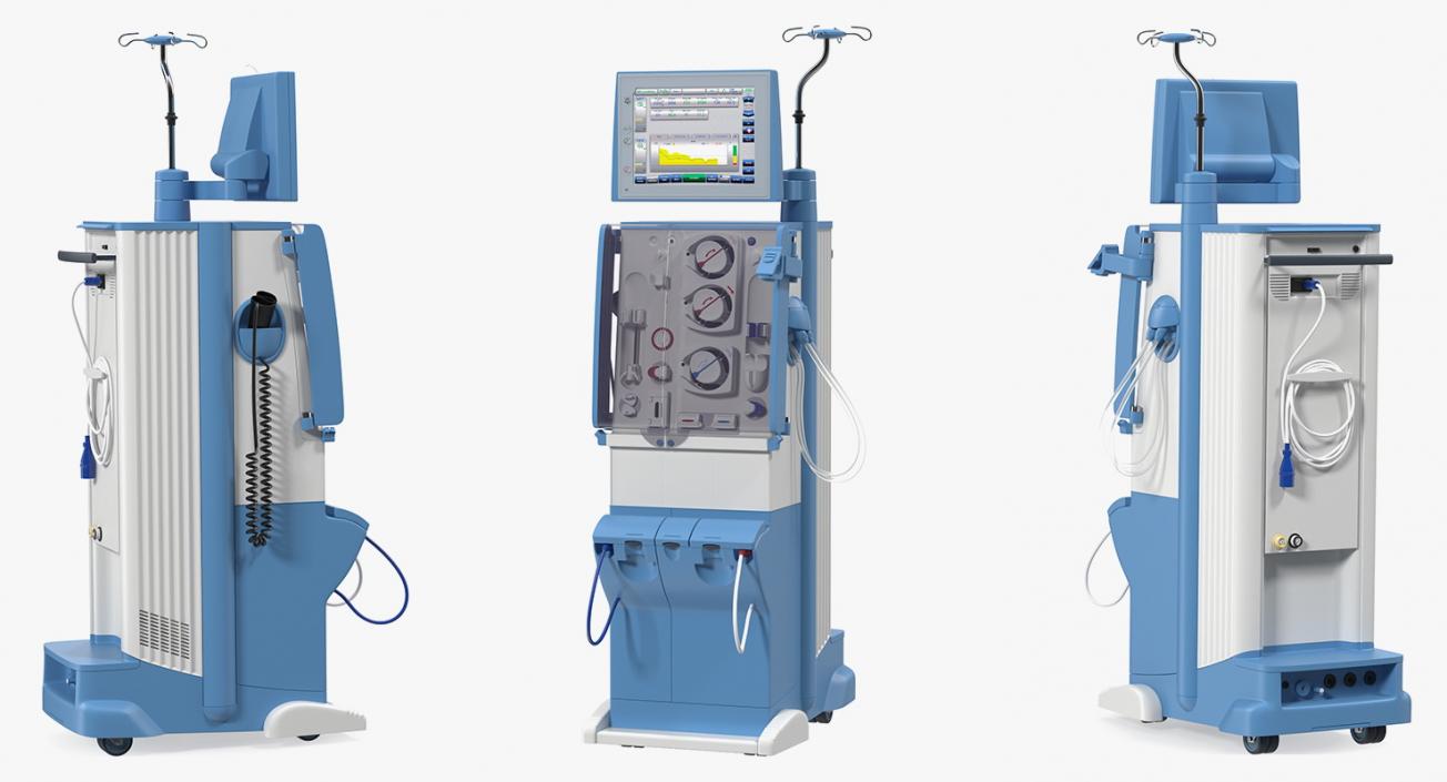 Dialysis Machine Generic 3D model