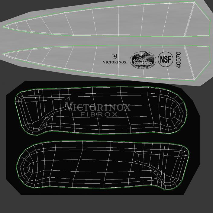 Kitchen Utility Knife Victorinox 3D