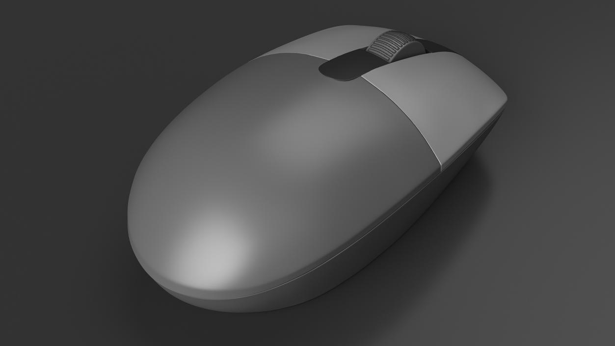 3D Simple Wireless Bluetooth Mouse