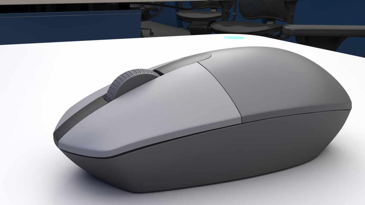 3D Simple Wireless Bluetooth Mouse