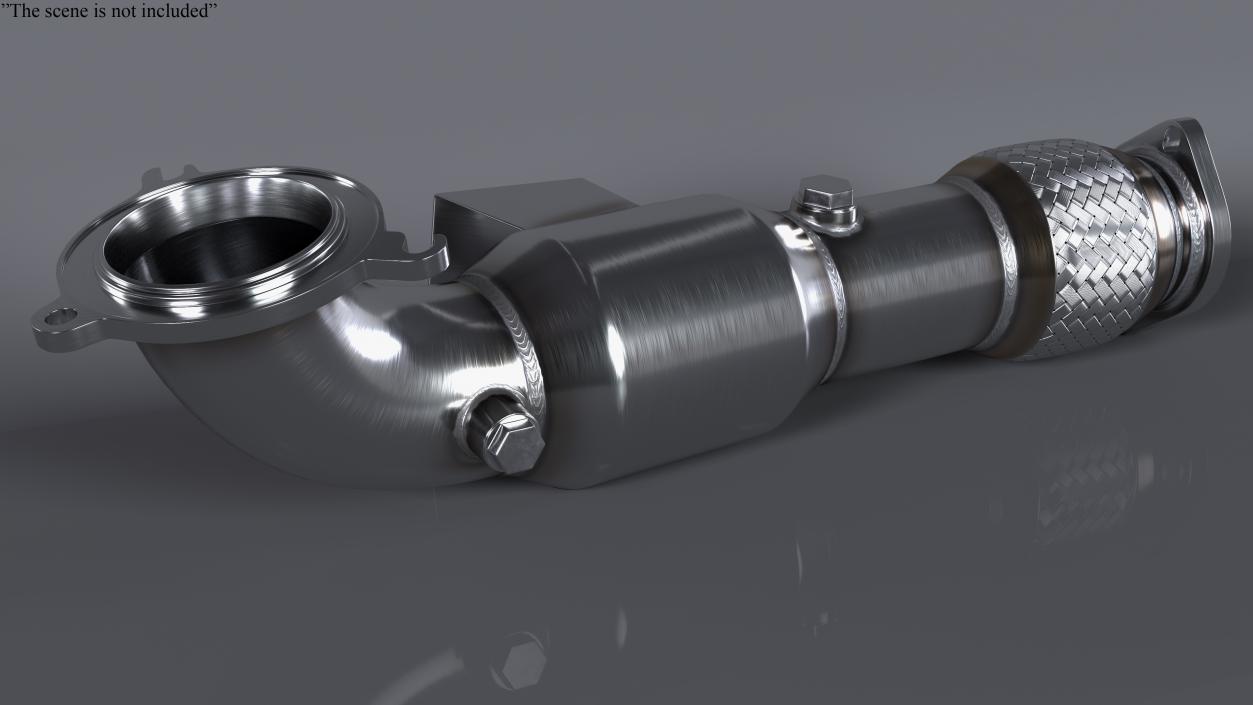 3D model Downpipe