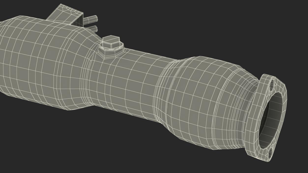 3D model Downpipe