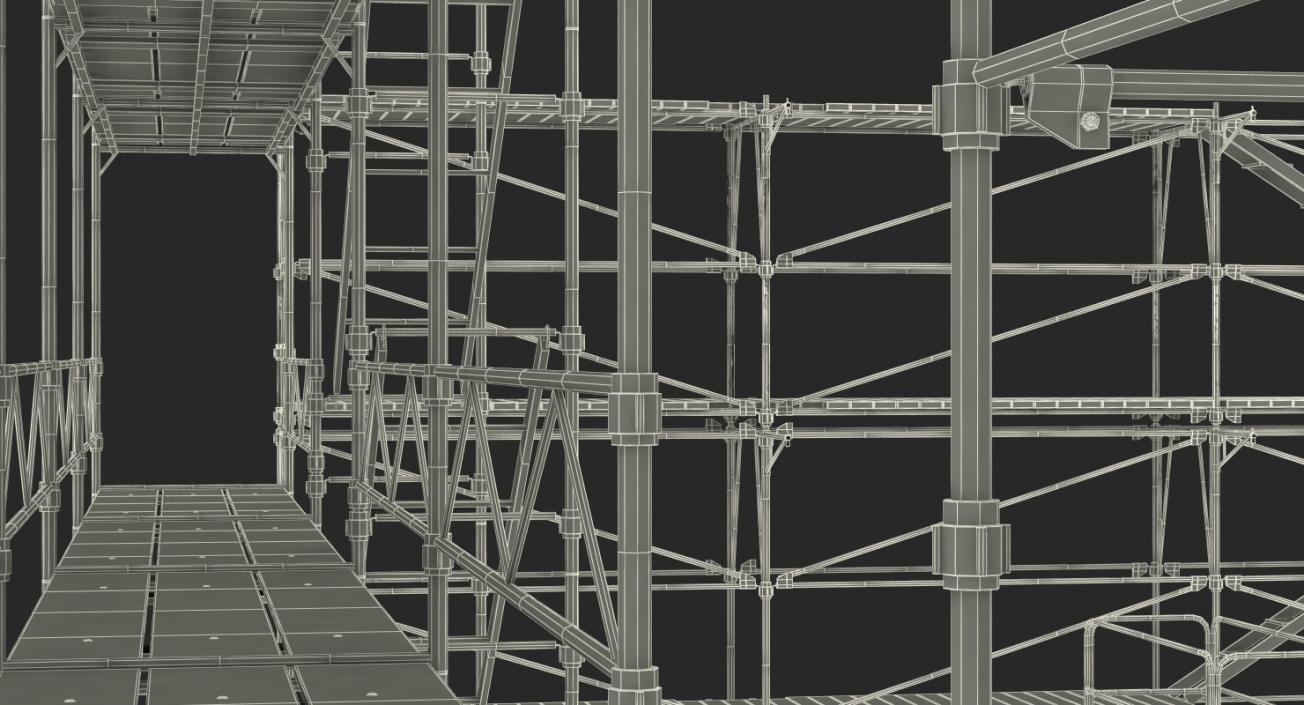 Scaffolding Collection 2 3D model