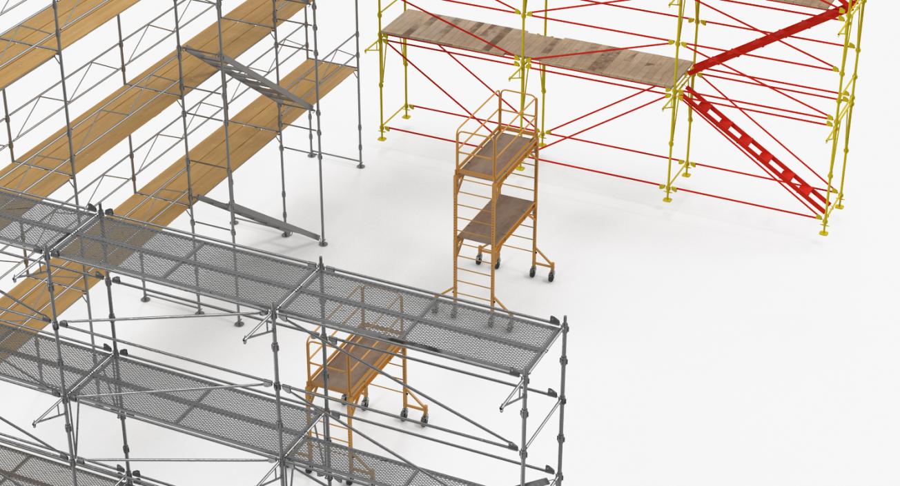 Scaffolding Collection 2 3D model