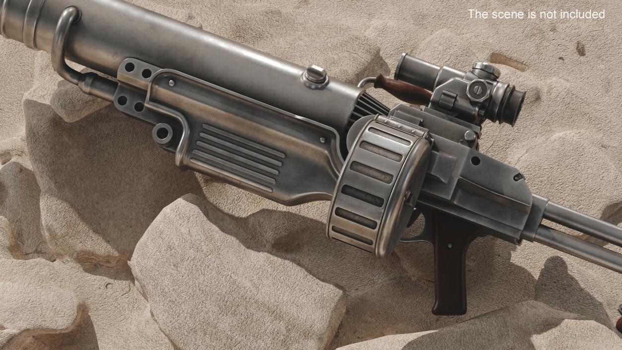 3D Fallout T 60 Rifle model