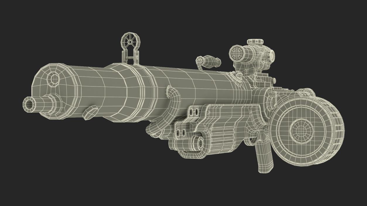 3D Fallout T 60 Rifle model