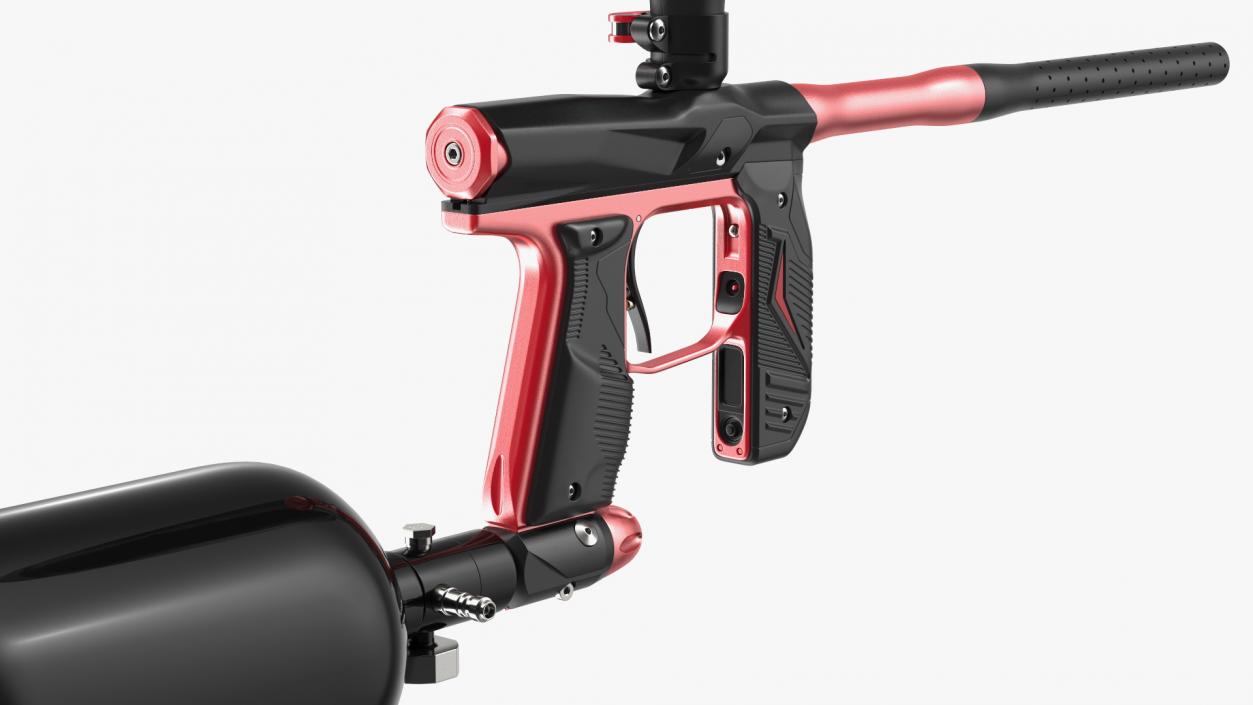 3D model Paintball Gun Package Kit