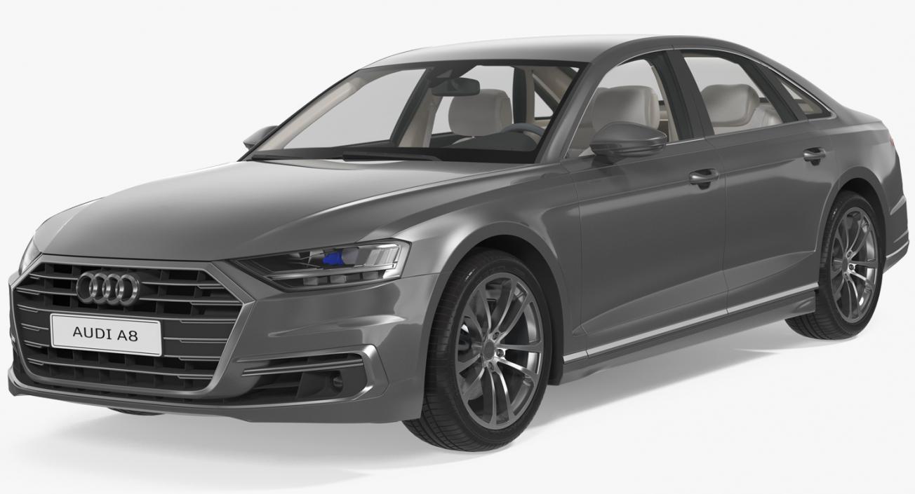 Audi A8 2018 3D