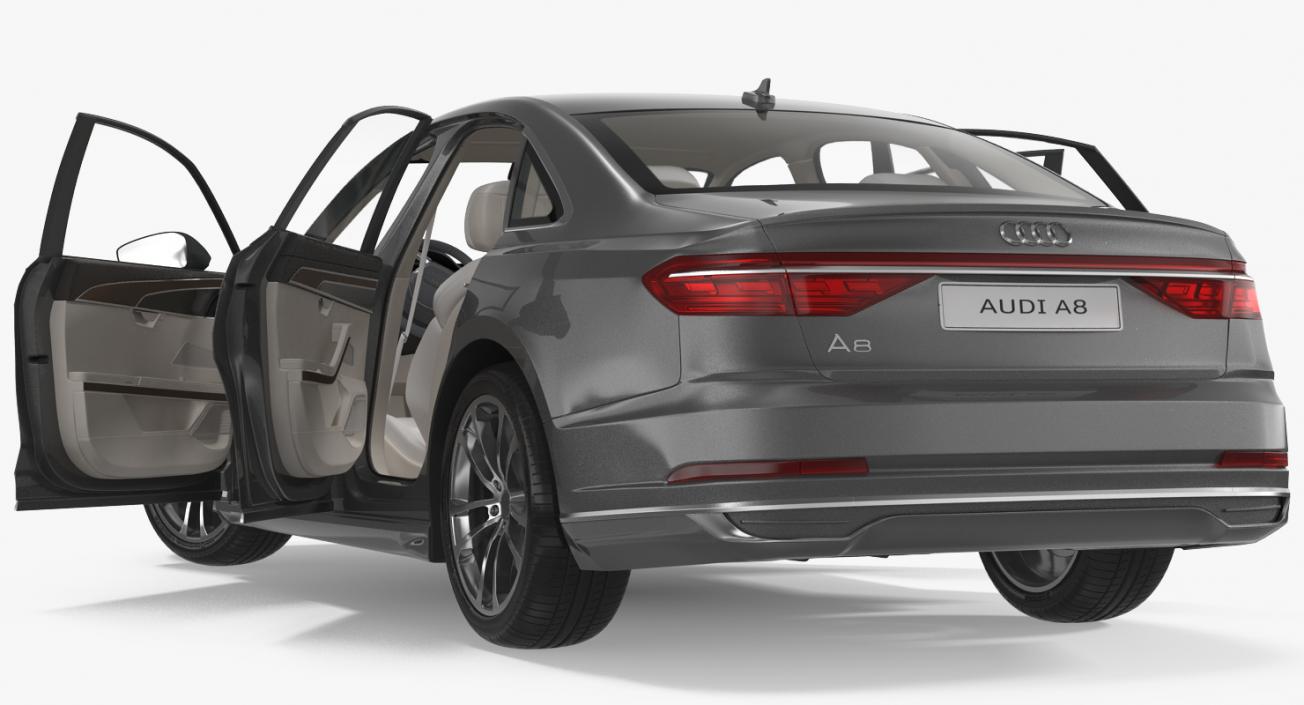 Audi A8 2018 3D