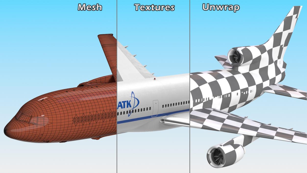 3D Lockheed L1011 Stargazer Flight