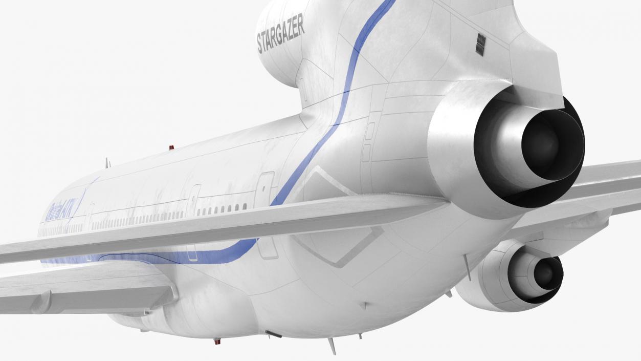 3D Lockheed L1011 Stargazer Flight