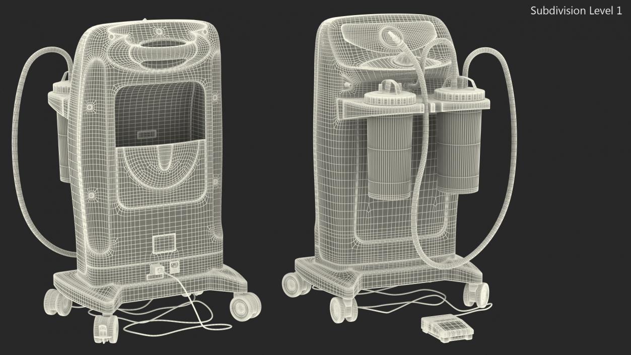 3D model Electric Surgical Suction Pump