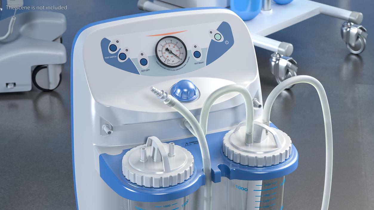 3D model Electric Surgical Suction Pump